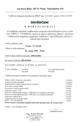 rekvalifikace
